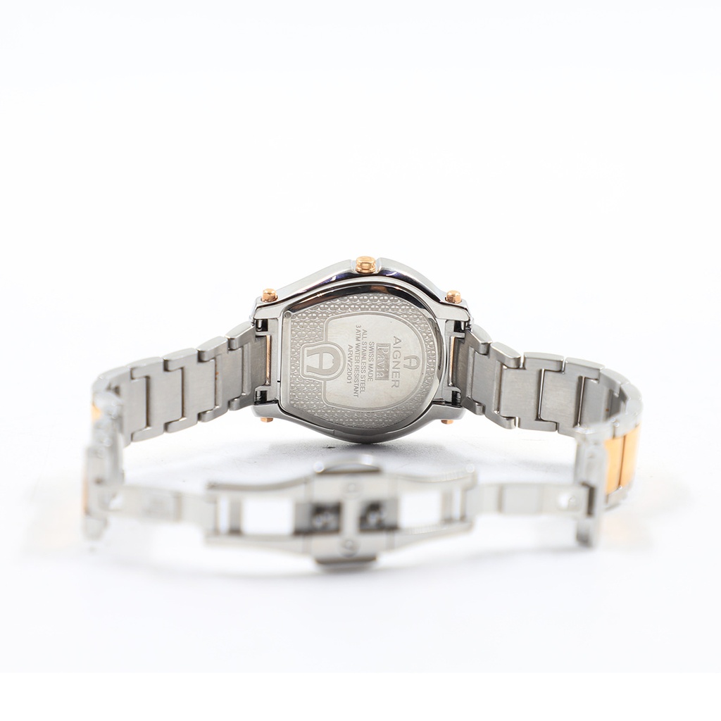 Aigner Pavia Swiss: Made ARW22001, All Stainless Steel Woman Luxury Watch