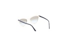 Prada Catwalk PR 01VS 7S30A7 Ivory Plastic Cat-Eye Sunglasses Grey