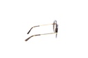 Dolce & Gabbana DG 4393 327813 Top Havana/Handcart Plastic Round Sunglasses Brown Gradient Lens