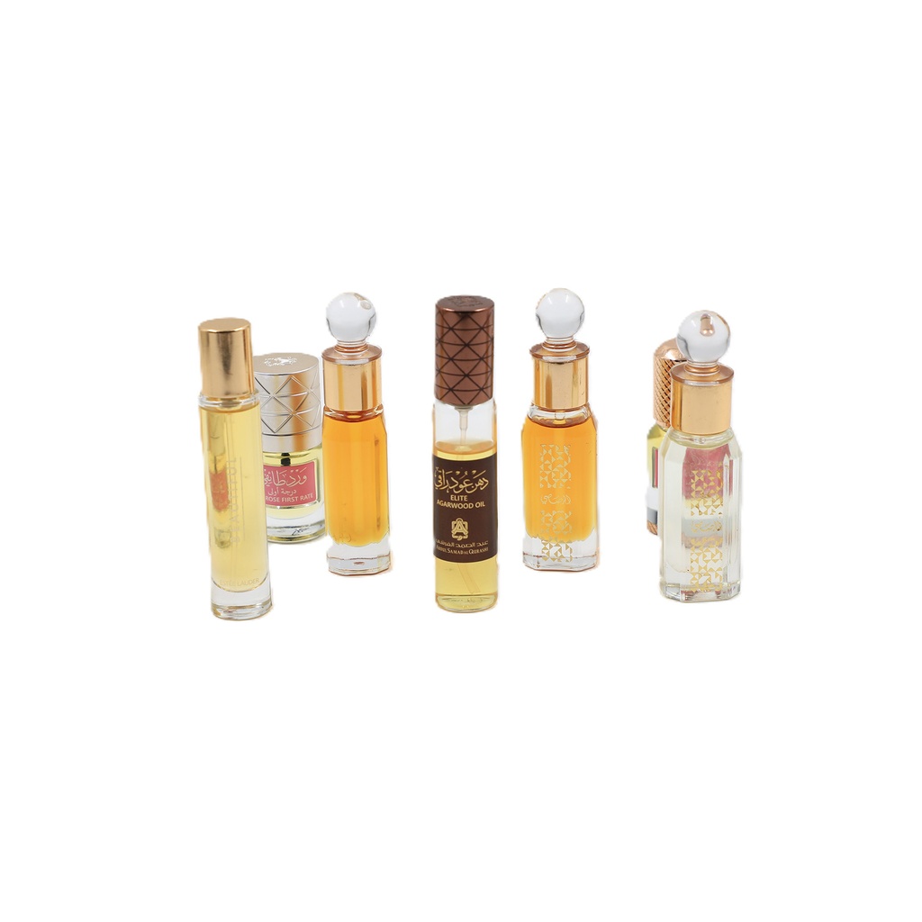 Mix agar Wood & Special Agar Wood oil 7 piece +rasasi