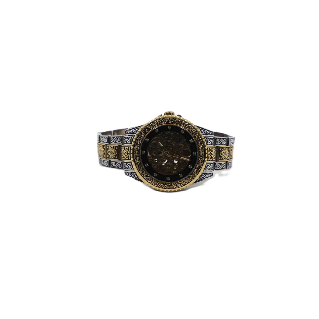 Precious Duke  Men's Classic Watch with Stainless Steel Band, Round Dial, and 30M Waterproof