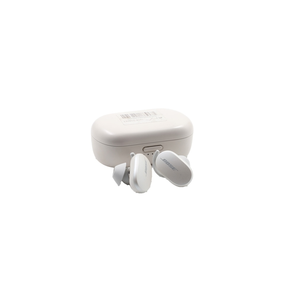 Bose QuietComfort Noise Cancelling Earbuds With Charging Case, White