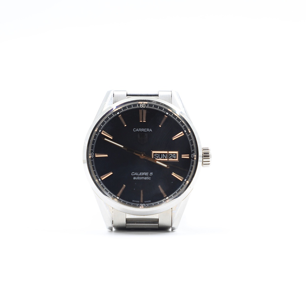 Carrera Day-Date Calibre 5 Automatic Swiss Made, WAR201C-1, Strap Size ** Small ~ Mid