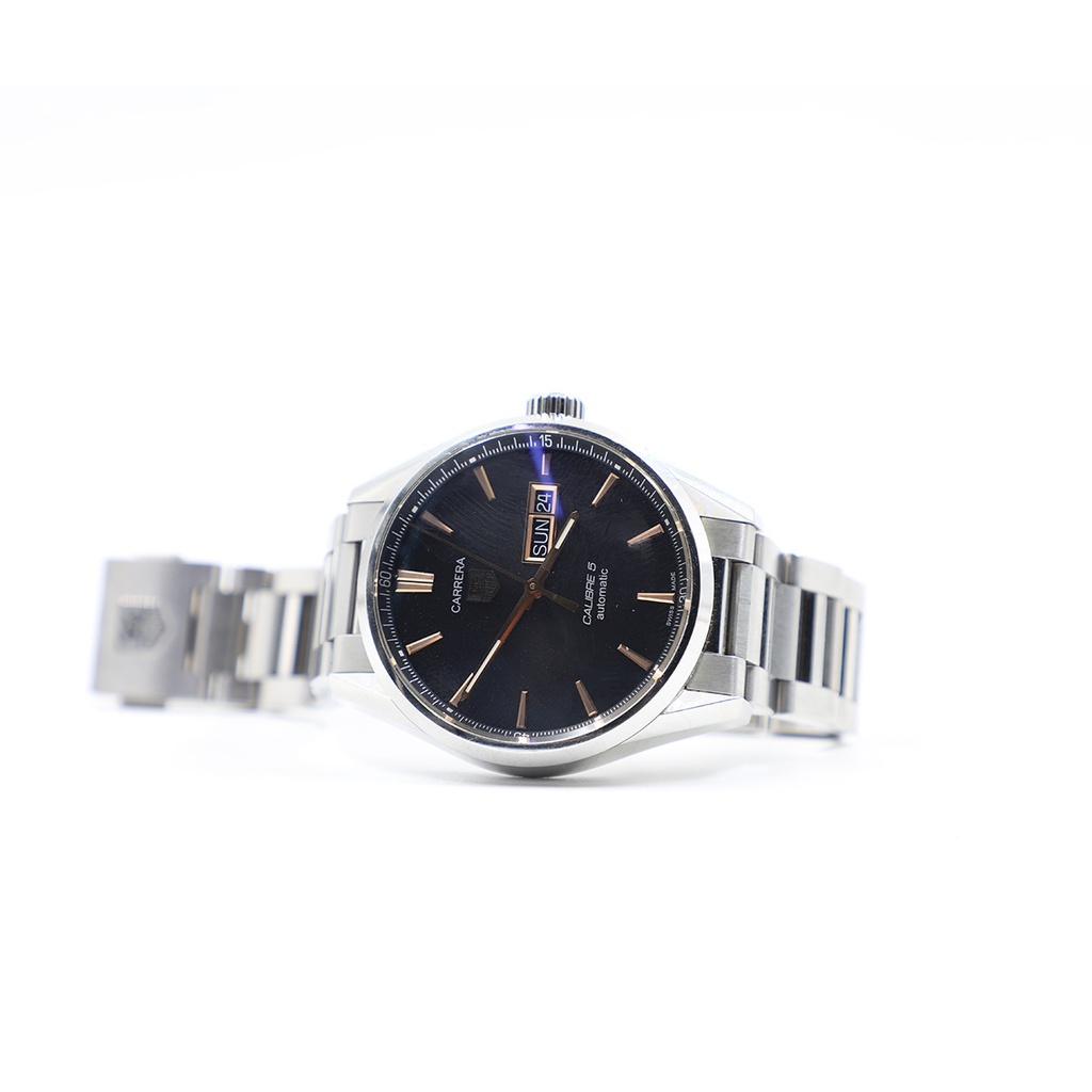 Carrera Day-Date Calibre 5 Automatic Swiss Made, WAR201C-1, Strap Size ** Small ~ Mid