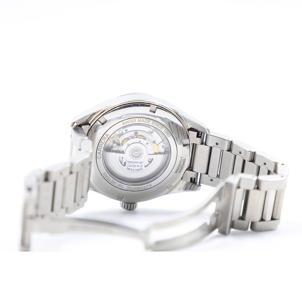 Carrera Day-Date Calibre 5 Automatic Swiss Made, WAR201C-1, Strap Size ** Small ~ Mid