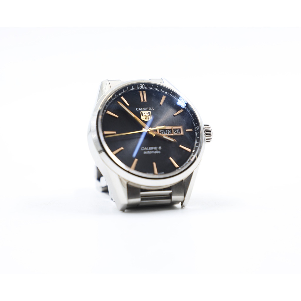 Carrera Day-Date Calibre 5 Automatic Swiss Made, WAR201C-1, Strap Size ** Small ~ Mid