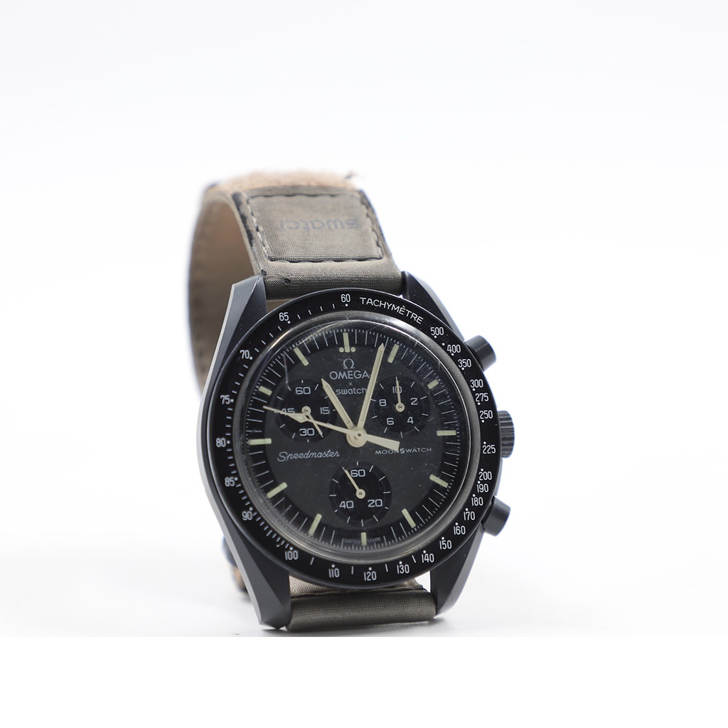 Omega Watch Mission To Mercury Designe Patented, Four Jewels ** Has A Mid Size Crack on the left **