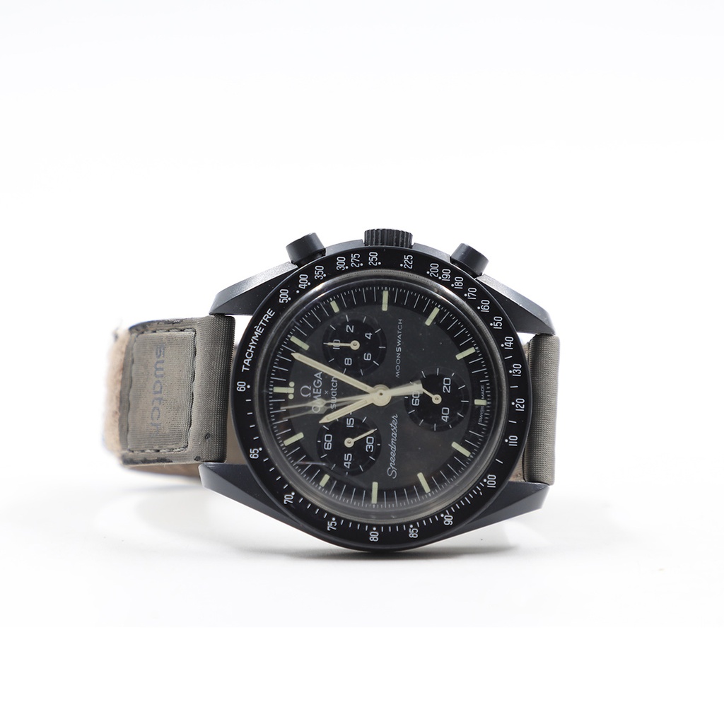 Omega Watch Mission To Mercury Designe Patented, Four Jewels ** Has A Mid Size Crack on the left **