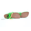 Amina Muaddi - Jamie leather platform thong sandals Siz:39 1/3