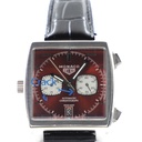 Monaco Heuer Automatic Chronograph Limited Edition  1969-1979** One of 169 Special Edition Sapphire crystal ** Has Cracks in the middle Not Sure If Authentic **