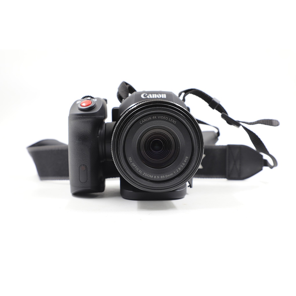 Canon CX 10 4K  Mini Cinema Camera, Includes 4 memory Card+ 2 Flash Light + Charger + Cart Reader + 2  Bags and Couple Of Cables