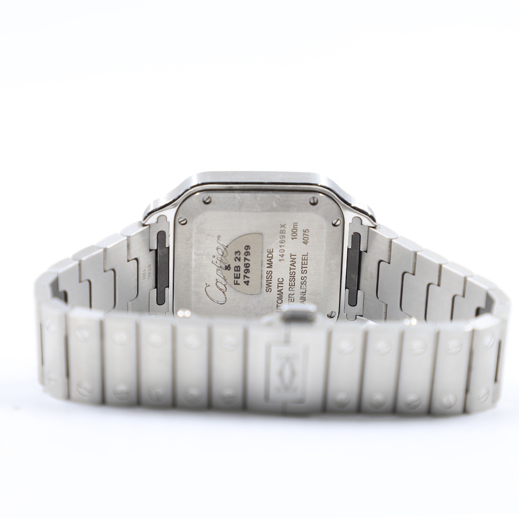 Cartier Santos Galbee Model:14O169BX, Feb 23 , Automatic, Stainless Steel Water resistant ** Authentic **
