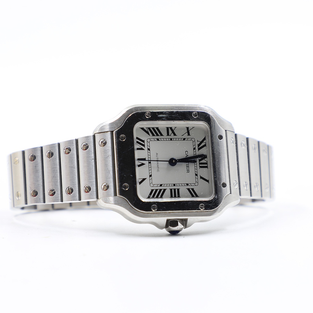 Cartier Santos Galbee Model:14O169BX, Feb 23 , Automatic, Stainless Steel Water resistant ** Authentic **