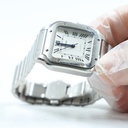 Cartier Santos Galbee Model:14O169BX, Feb 23 , Automatic, Stainless Steel Water resistant ** Authentic **