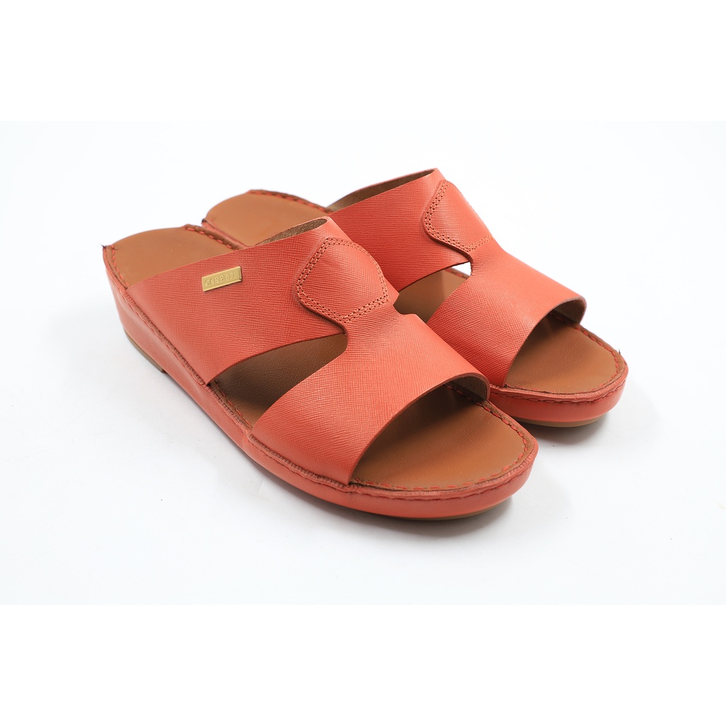 Caretti  Legend 4177 Memmory Saffiano Mango Sandals  Brown Color    Size - 08