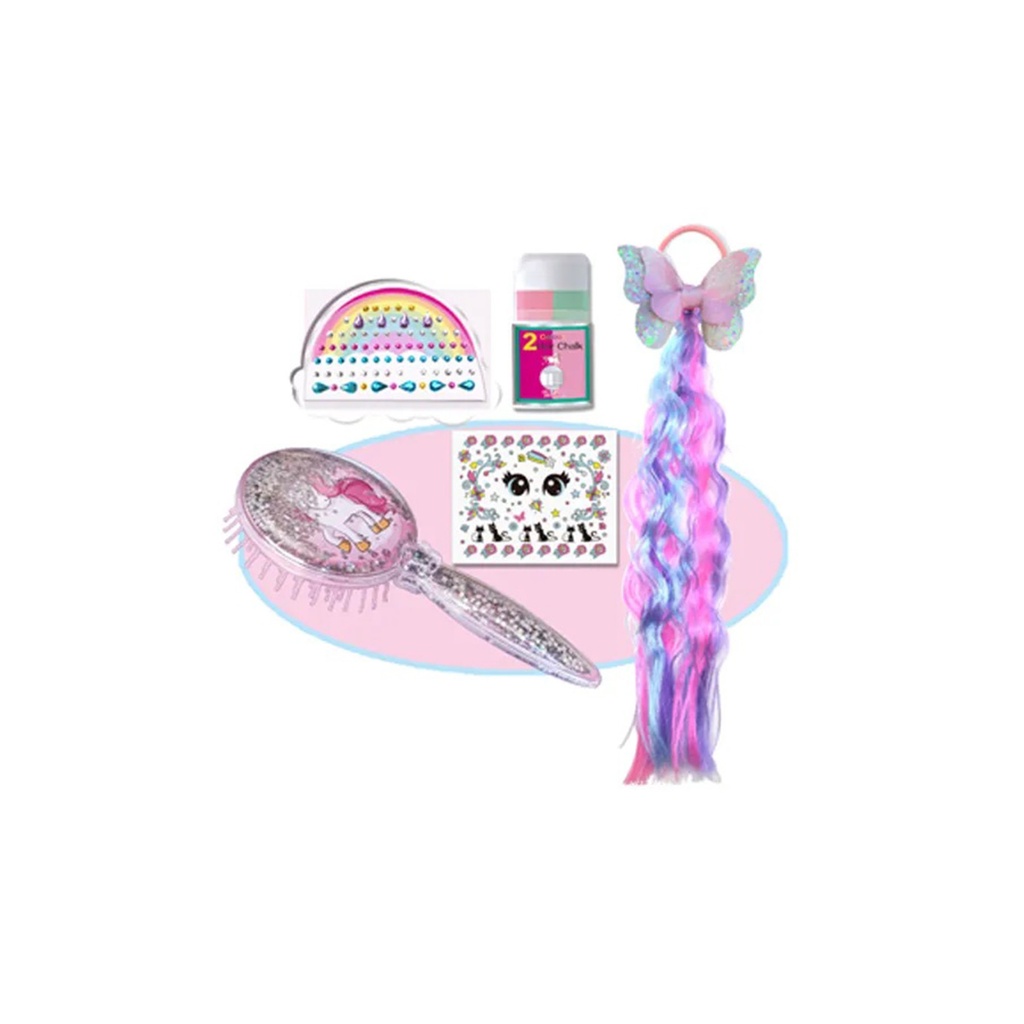 Gleaming Fashion Fun: Kids Makeup & Hair Accessories Gift Sets