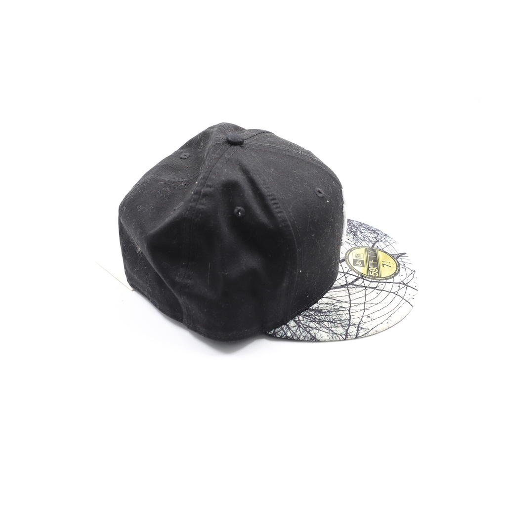 New Era 59Fifty Hat New York Yankees MLB Black Fitted Cap (7 3/4) Black Cap