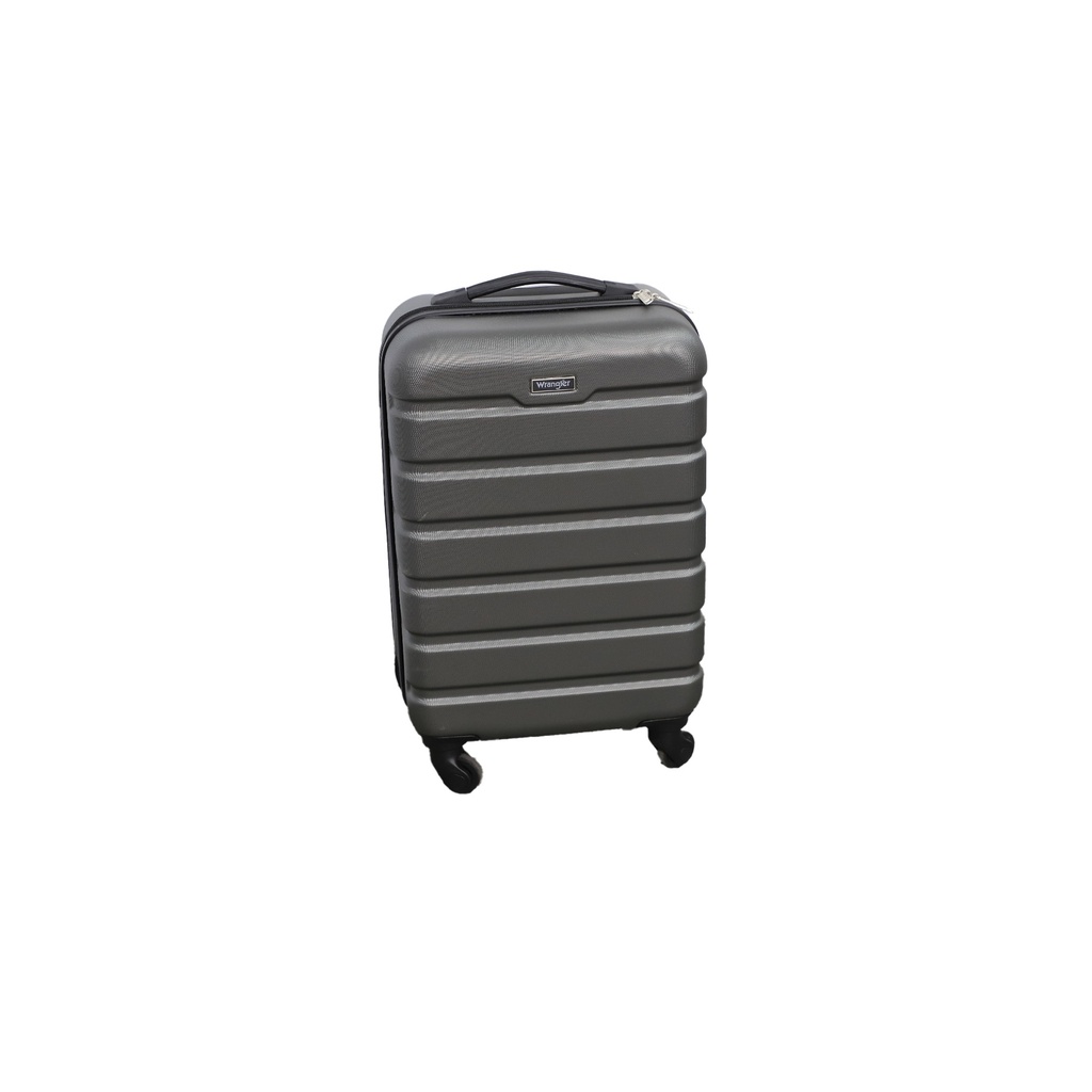 Wrangler Hardside Spinner Carry-On Luggage, Charcoal  Size - S