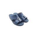 Caretti Florida 1493 Wax Memory Nc Square Buckle Sandals Blue Fairy Color Size - 6  1/2