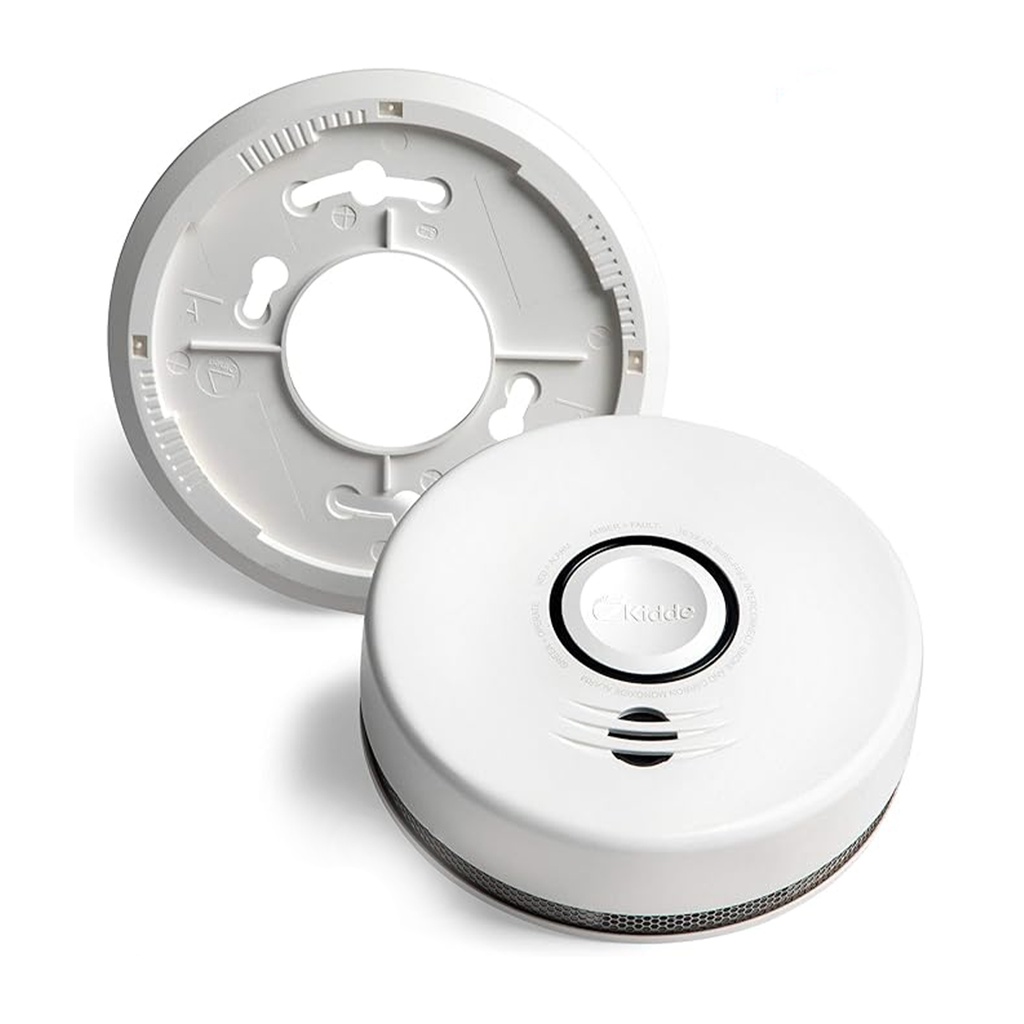 Kidde Smoke & Carbon Monoxide Alarm, 120V Hardwire & Wire Free - 10 Years Battery