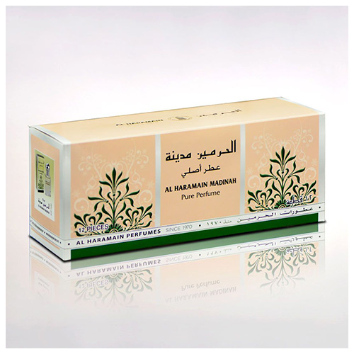 Al Haramain Madinah 12 Pieces Pure Perfume