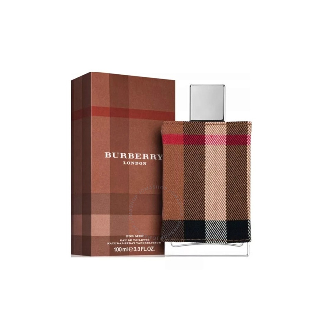 Burberry London Foe Men Eau De Toilette Natural Spray Vaporisateur 100 ml 3.3 Fl.OZ