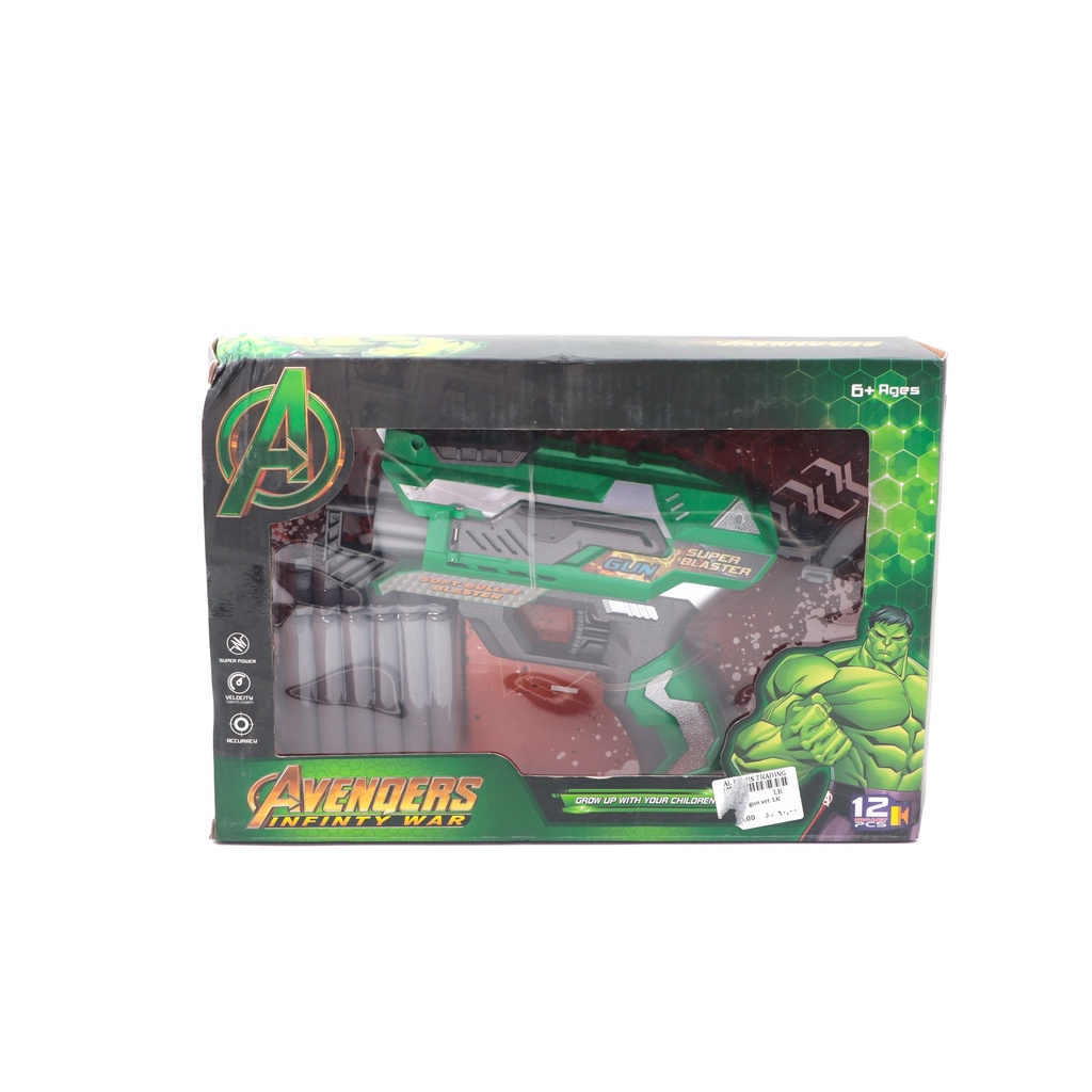 Avengers Hulk Foam Blaster Gun