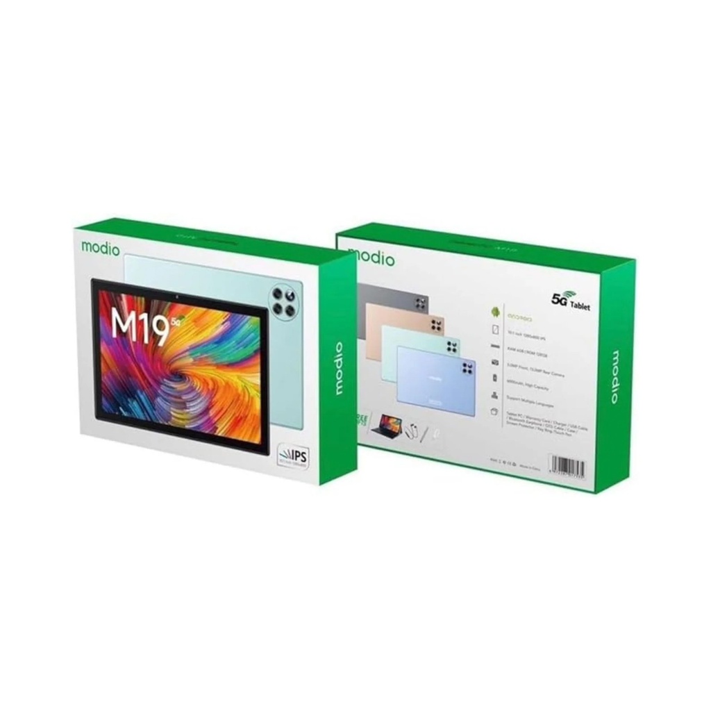 Modio M19 5G, IPS 1280 x800 Inch 10.1, 8 Gb  + 512 GB