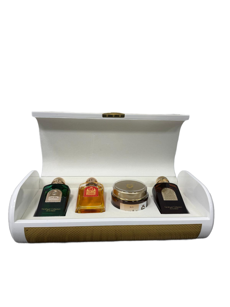 بوكس سيراميك ثلاث عطور وبخور