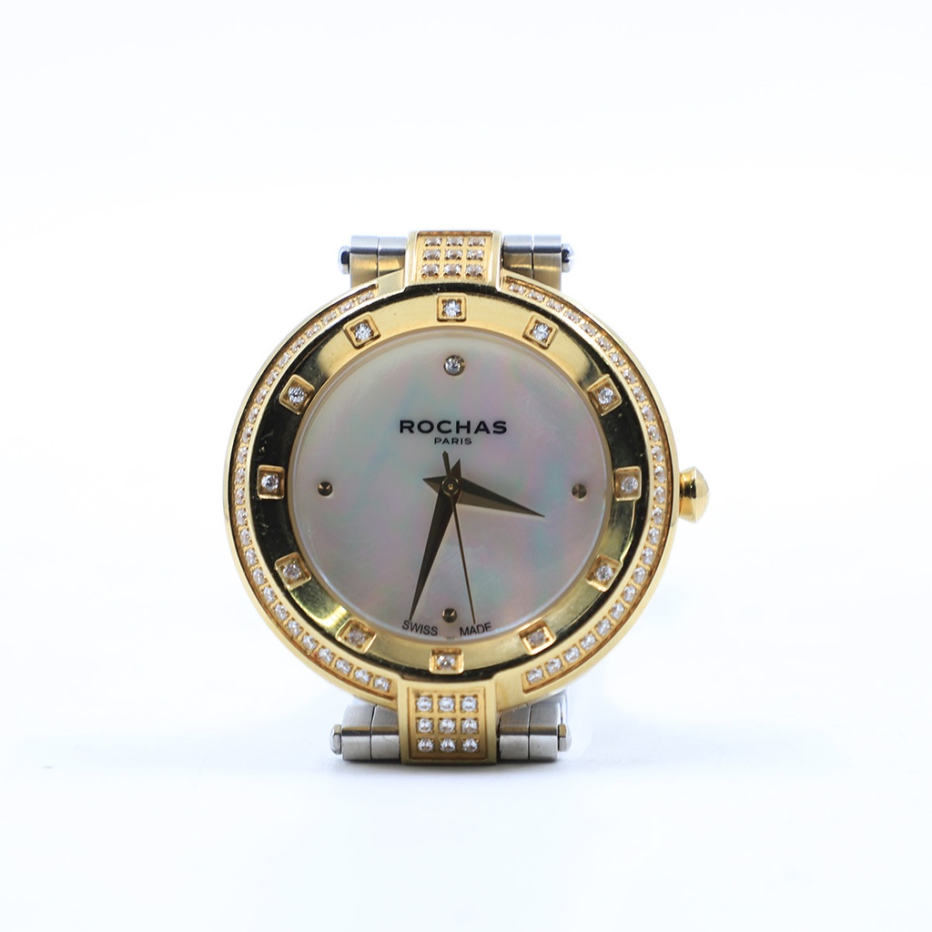 Authentic Rochas Watch Swiss Made RH04, All Stainless Steel