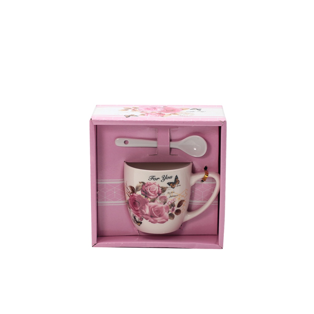 Rose Mug Set