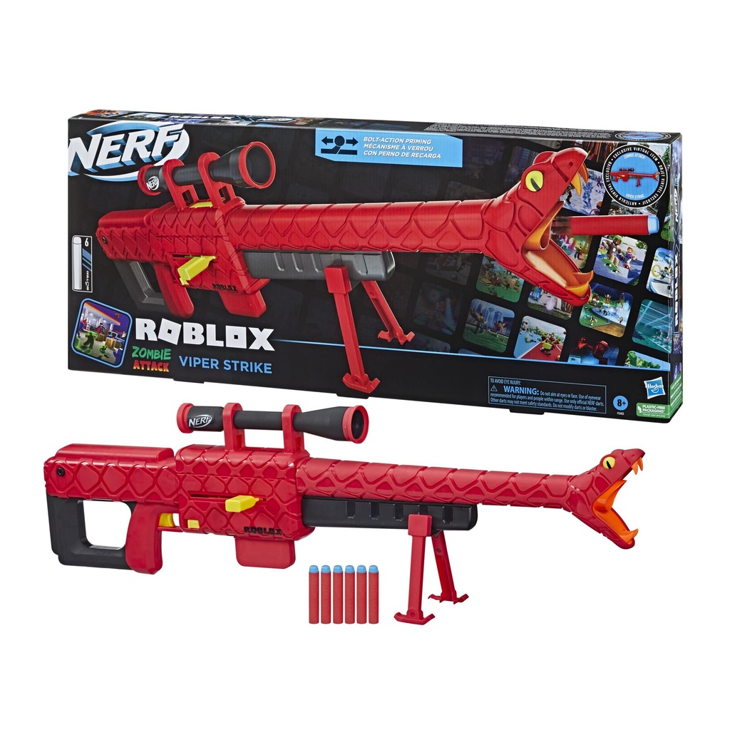 Nerf Roblox Zombie Attack Viper Strike F5483