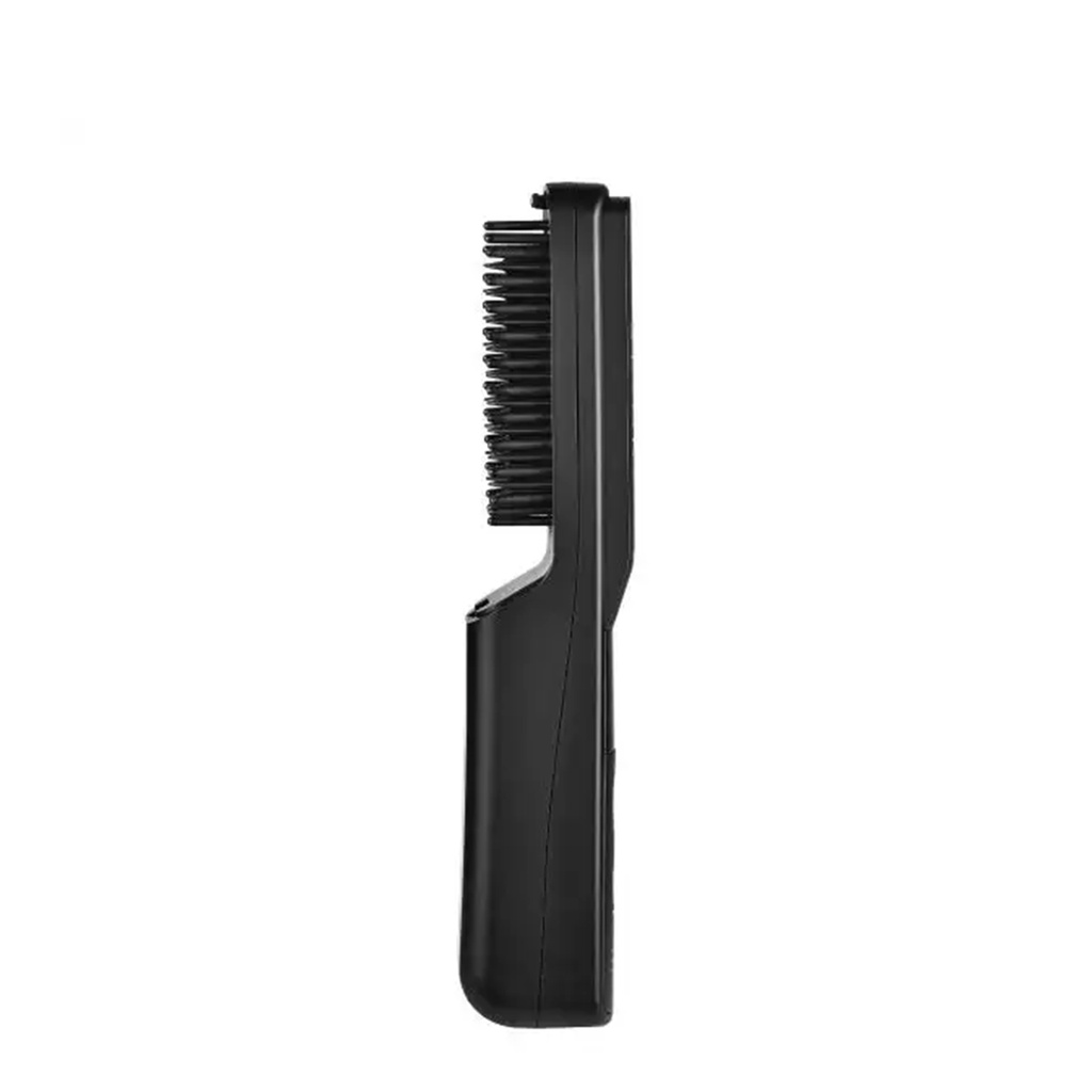 StyleCraft Heat Stroke Beard & Styling Hot Brush, Cool Touch Tips Anti-Scold, Hair Straightener, Black