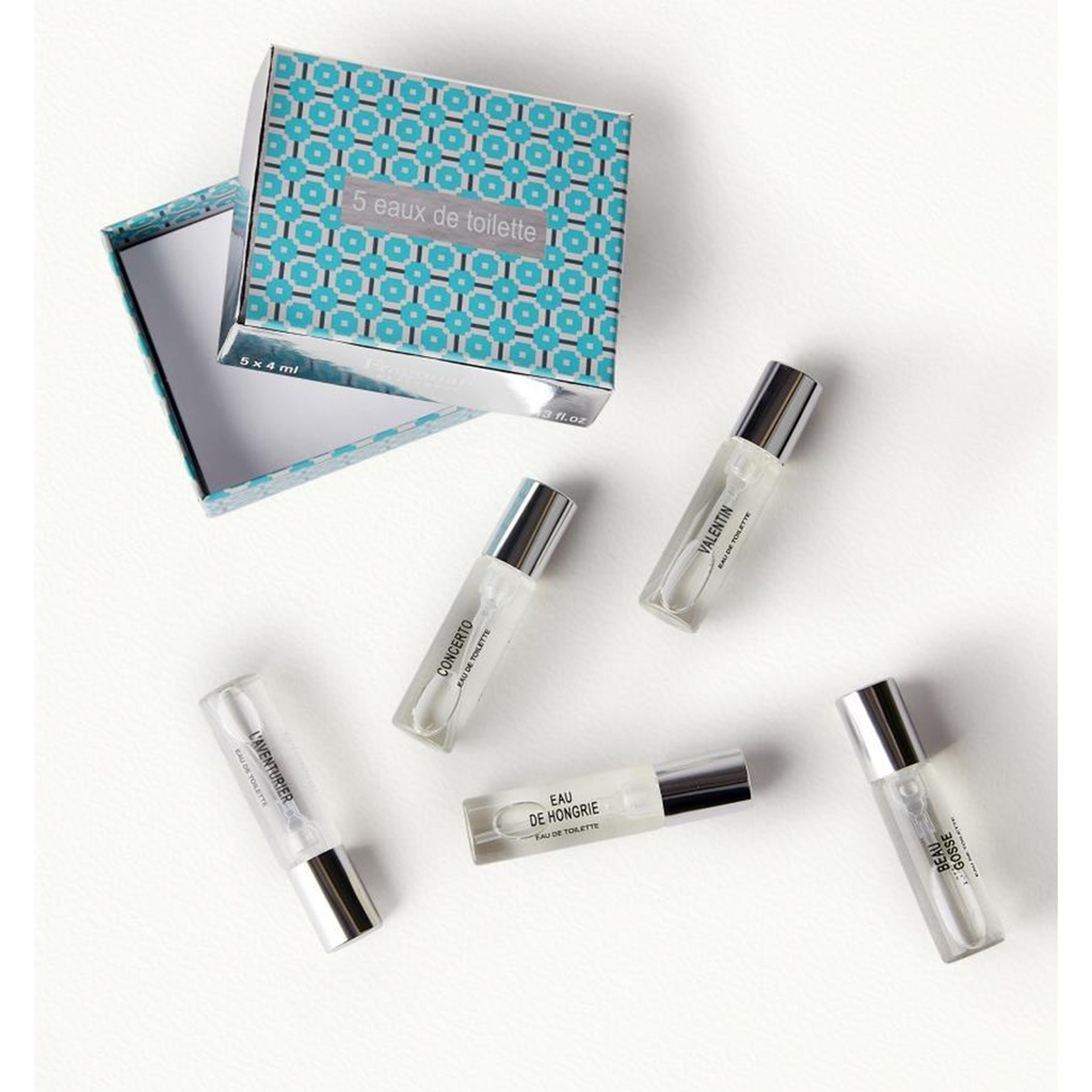5 Eaux De Toilette Fragonard Perfumes 5x 4 ml
