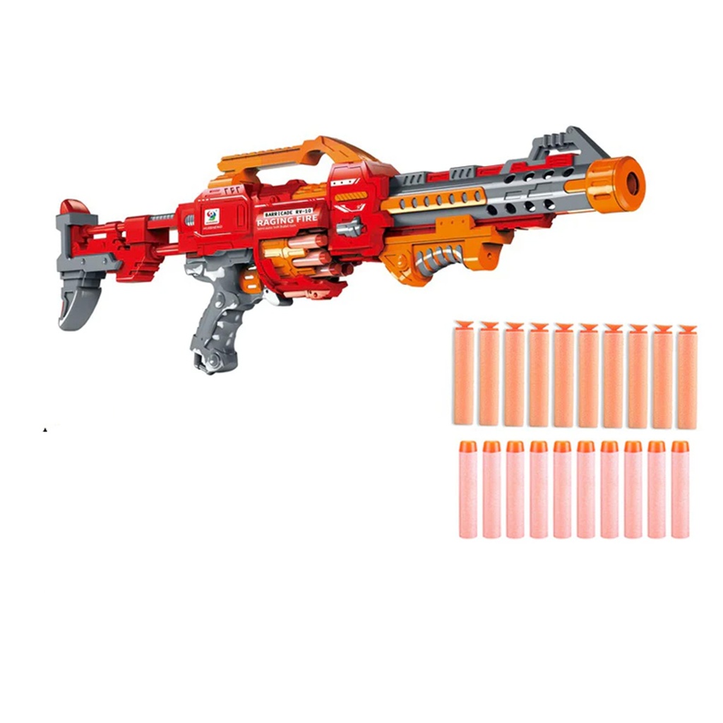 FireStorm  Soft Bullet Gun  35 ft, Elite 10x