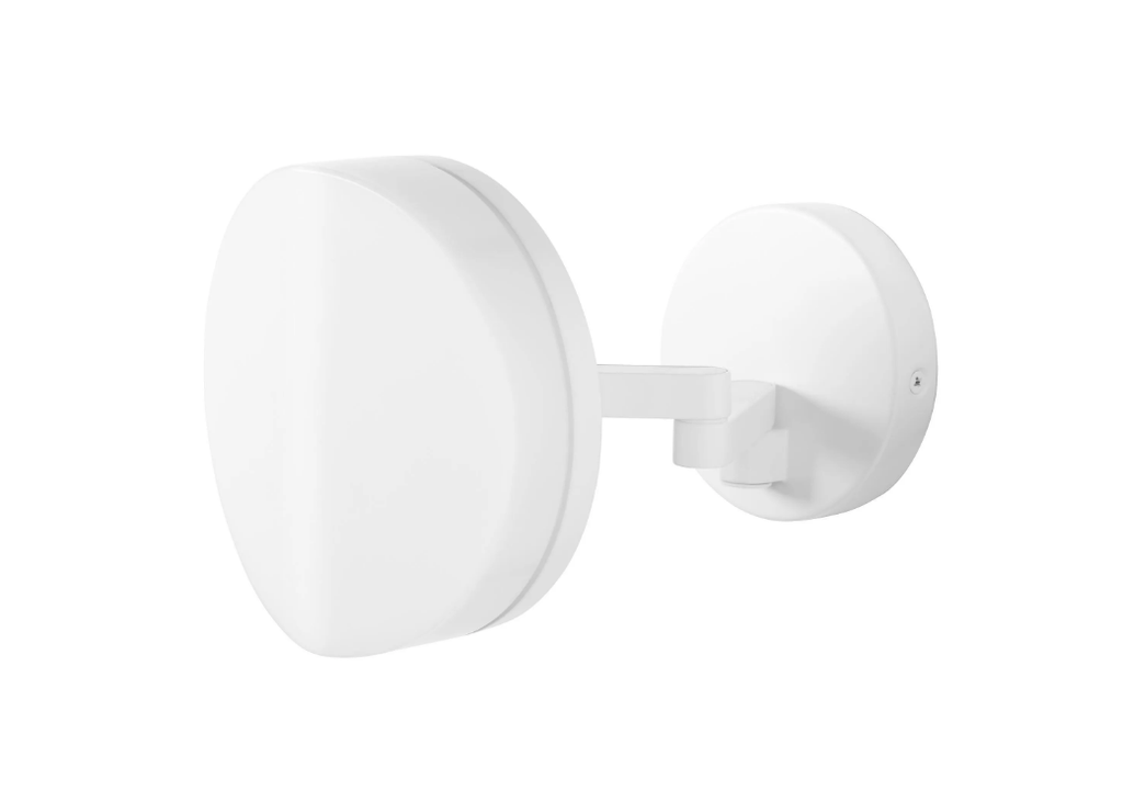 Svallis  wall lamp, white, 15 cm, swivel
