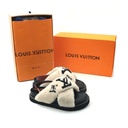 LV Louis Vuitton Style No:V618-2 Colour Beige/ Black Size: 38