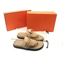 Hermes Sandals RG231071Z, 380 2310 Size Made In Italy