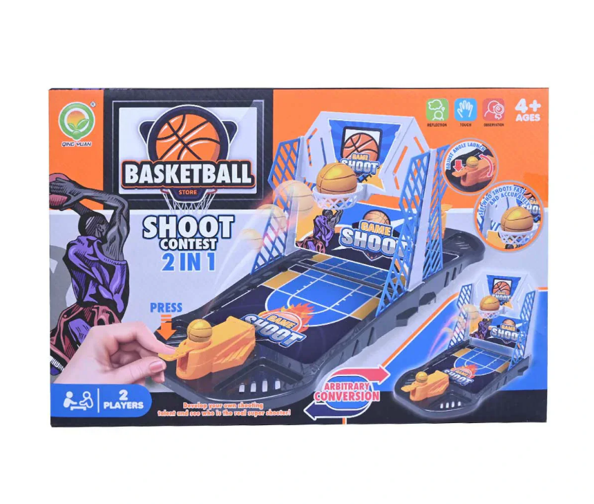 Basketball 2-Player Shooting Game Sports Toy For Kids