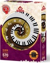 Art Puzzle Rhythm of Time 570 Piece Clock Puzzle