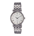 Seiko Stainless Steel Premier Analog White Dial Women Watch ** Battery Drained **