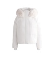 Lightweight 100% down water-repellent jacket ** Color :  White  Size : S **