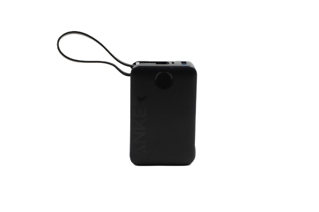 Anker Power Bank 20000mAh 22.5W with Built in USB-C Cable A1647 - Black