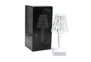 LED Crystal Lamp Transparent | Color Changing Touch Lamp
