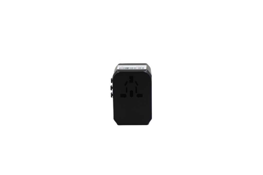 World Travel adapter with 4 usb +type -c