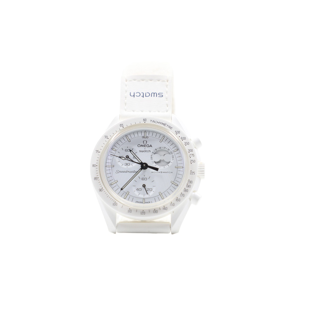 Omega Swatch Mission To The moon, Swiss Made, Water Resistant, Designe Patented