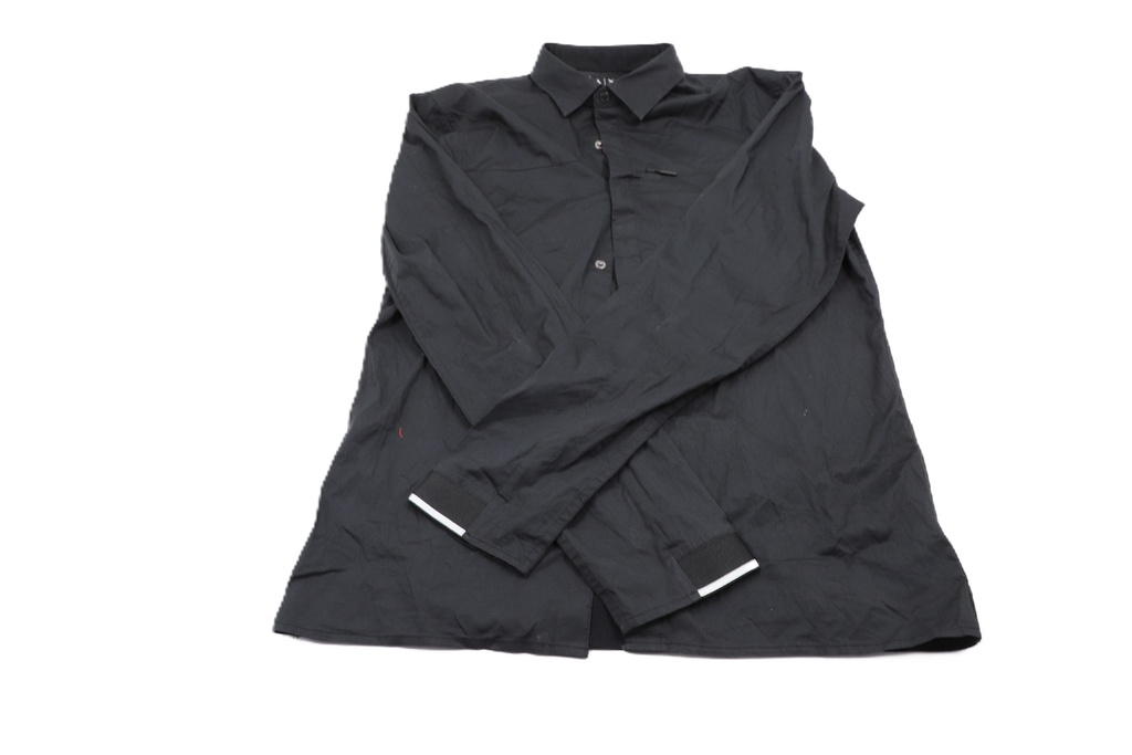 ARMANI EXCHANGE BLACK SHIRT SIZE:M