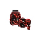 Spider-Man Printed Trolley Backpack with Retractable Handle - 14 inches