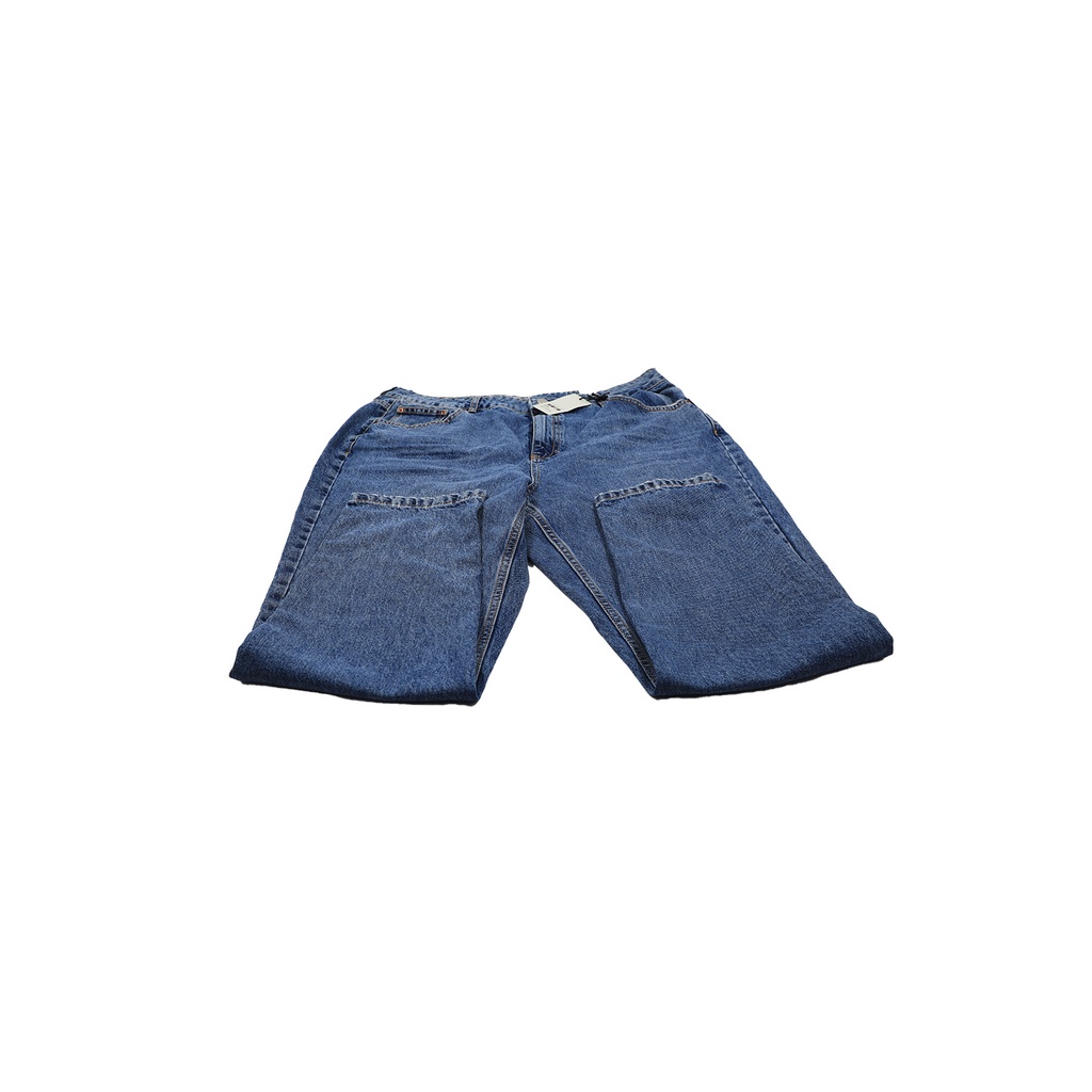 MOM HIGH WAISTED JEANS SIZE: 36