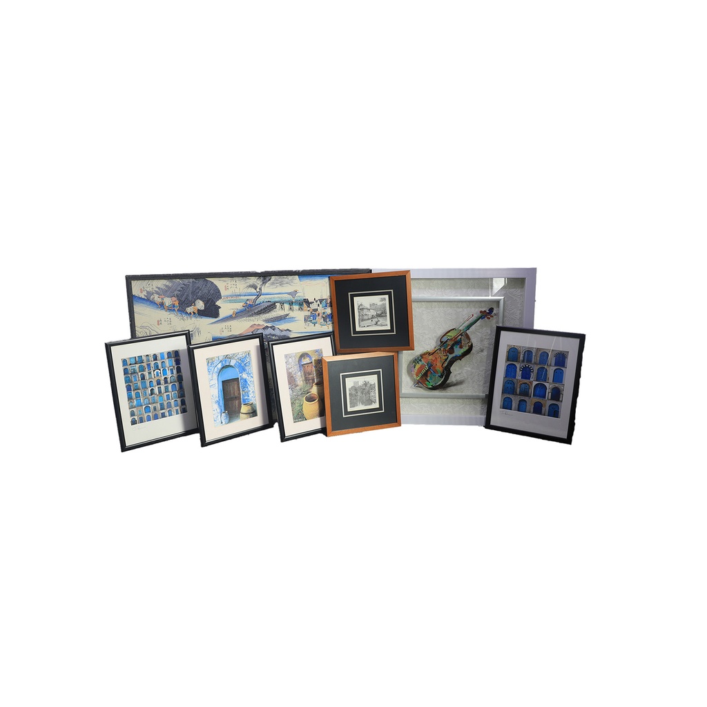 Mix Home and garden picture frames 8 Pcs